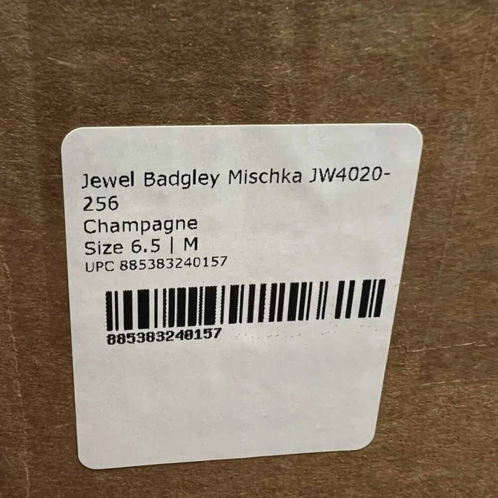Badgley Mischka Womens Charlee Sandal Size 6.5 M